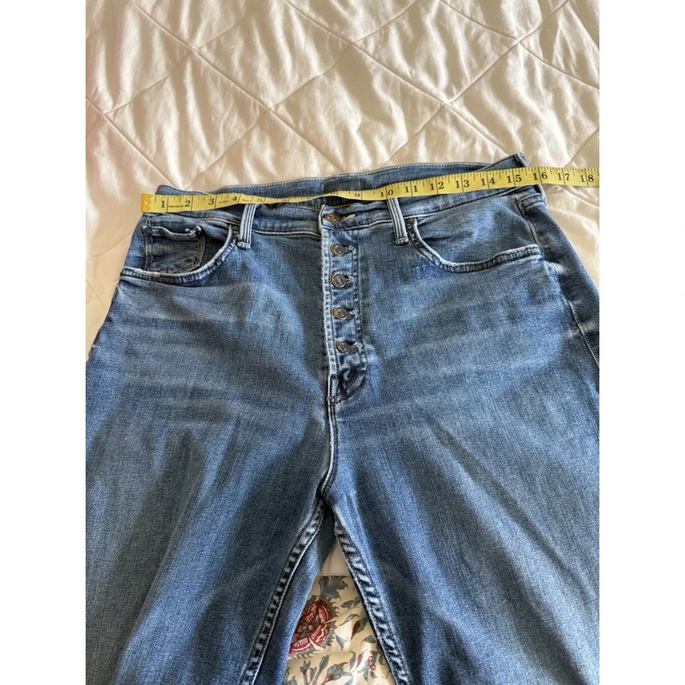 Mother Denim Pixie Tomcat Ankle Daytime Warrior Size 32 - Picture 13 of 16
